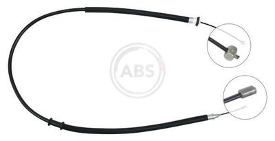 Cable Pull, parking brake A.B.S. K18086