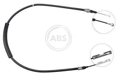 Cable Pull, parking brake A.B.S. K18547