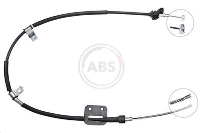 Cable Pull, parking brake A.B.S. K18777