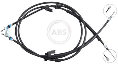 Cable Pull, parking brake A.B.S. K18889
