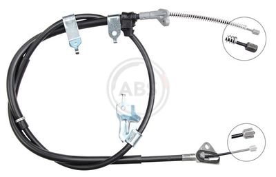 Cable Pull, parking brake A.B.S. K18965