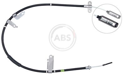 Cable Pull, parking brake A.B.S. K19091