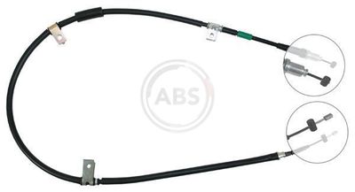 Cable Pull, parking brake A.B.S. K19138