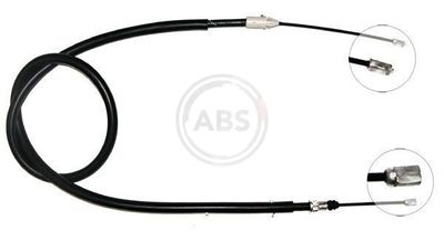 Cable Pull, parking brake A.B.S. K19858
