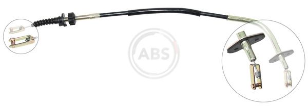 A.B.S. K20530 Cable Pull, clutch control