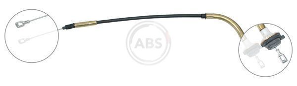 A.B.S. K20550 Cable Pull, clutch control