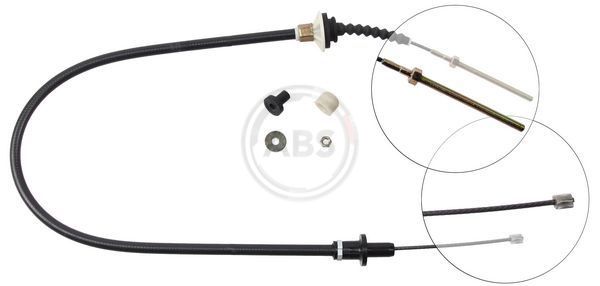 A.B.S. K24840 Cable Pull, clutch control