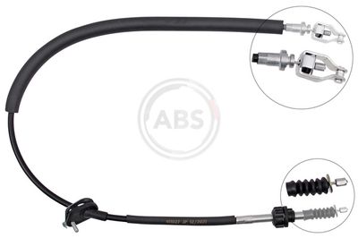 Cable Pull, clutch control A.B.S. K25180