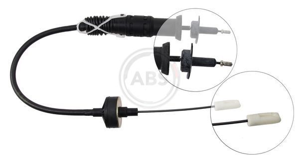 A.B.S. K26440 Cable Pull, clutch control