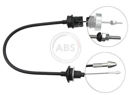 A.B.S. K27720 Cable Pull, clutch control