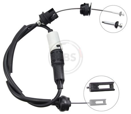 A.B.S. K28140 Cable Pull, clutch control