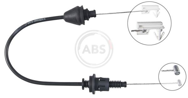 A.B.S. K37550 Accelerator Cable
