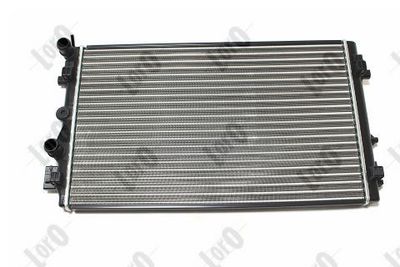 Radiator, engine cooling ABAKUS 003-017-0031