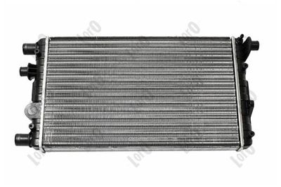 Radiator, engine cooling ABAKUS 016-017-0016