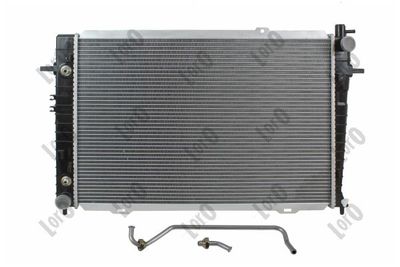 Radiator, engine cooling ABAKUS 019-017-0019-B