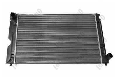 Radiator, engine cooling ABAKUS 051-017-0006