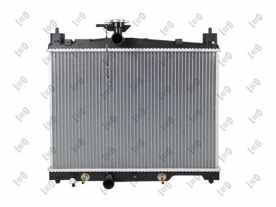 Radiator, engine cooling ABAKUS 051-017-0058