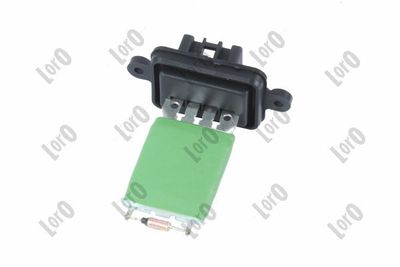 Resistor, interior blower ABAKUS 133-016-008