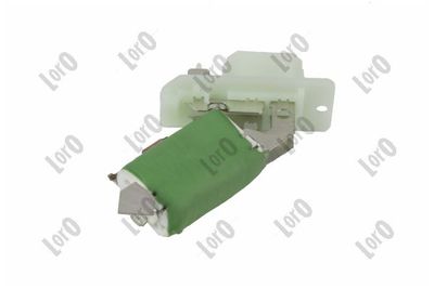 Resistor, interior blower ABAKUS 133-037-011