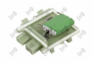 Resistor, interior blower ABAKUS 133-053-009