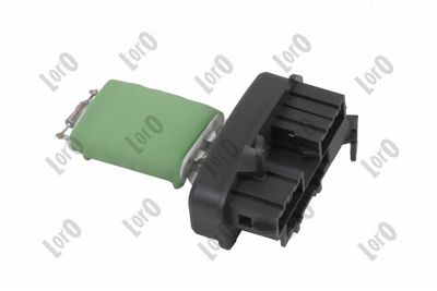 Resistor, interior blower ABAKUS 133-054-001