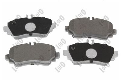 Brake Pad Set, disc brake ABAKUS 231-01-042
