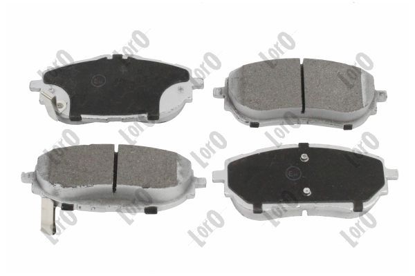 ABAKUS 231-01-222 Brake Pad Set, disc brake