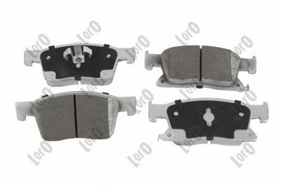 Brake Pad Set, disc brake ABAKUS 231-01-305