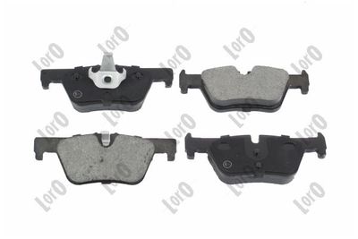 Brake Pad Set, disc brake ABAKUS 231-02-063