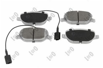 Brake Pad Set, disc brake ABAKUS 231-02-161