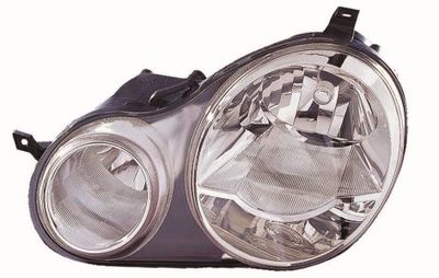 Headlight ABAKUS 441-1150R-LD-EM