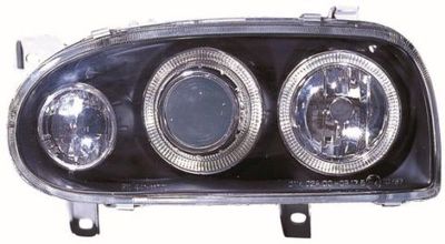 Headlight Set ABAKUS 441-1177PXNDAM2