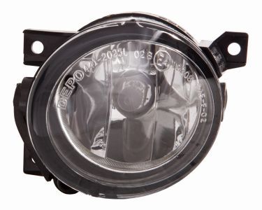 Front Fog Light ABAKUS 441-2036R-AQ