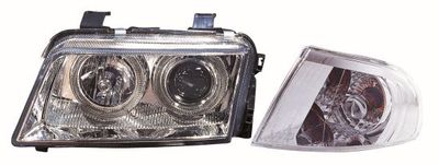 Headlight Set ABAKUS 446-1105PXNDAM1