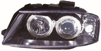 Headlight Set ABAKUS 446-1106PXNDAM2