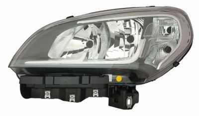 Headlight ABAKUS 661-1172RMLDEM2