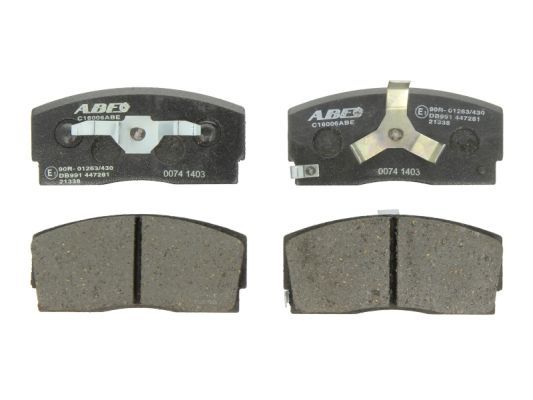 ABE C16006ABE Brake Pad Set, disc brake