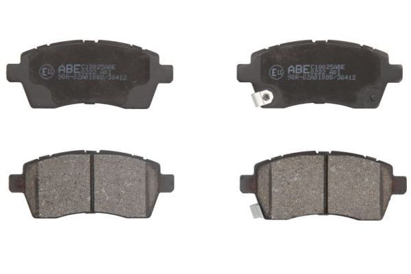 ABE C18025ABE Brake Pad Set, disc brake