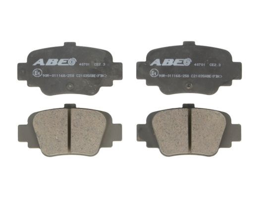 ABE C21035ABE Brake Pad Set, disc brake