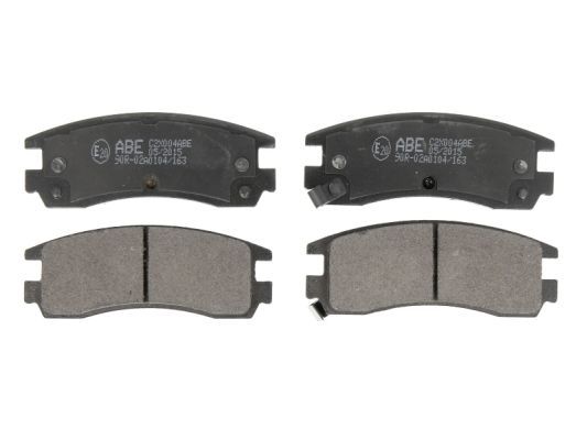 ABE C2X004ABE Brake Pad Set, disc brake