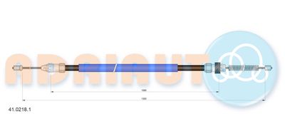 Cable Pull, parking brake ADRIAUTO 41.0218.1
