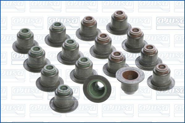 AJUSA 57023100 Seal Set, valve stem