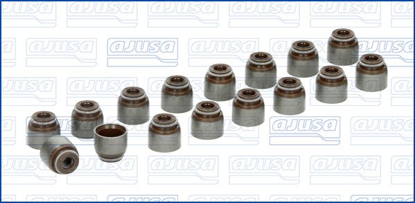AJUSA 57024800 Seal Set, valve stem