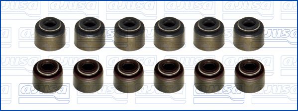 AJUSA 57026900 Seal Set, valve stem