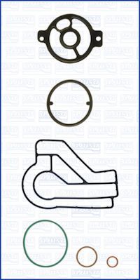 Gasket Set, oil cooler AJUSA 77006100