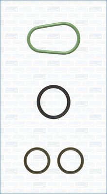 Gasket Set, oil cooler AJUSA 77019800