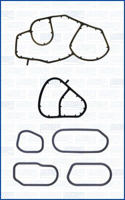 Gasket Set, oil cooler AJUSA 77026700