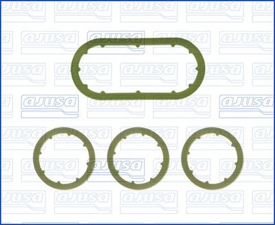 Gasket Set, oil cooler AJUSA 77082200