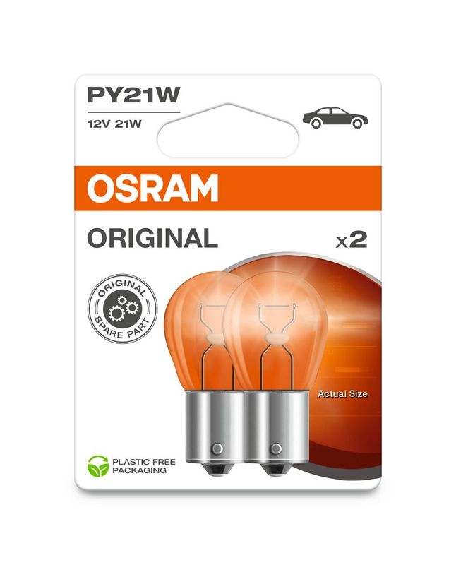 ams-OSRAM 7507-2BL Bulb, direction indicator