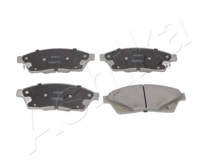 Brake Pad Set, disc brake ASHIKA 50-00-041